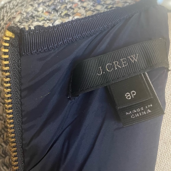 J.Crew dress in multicolor tweed 8P - Picture 3 of 4